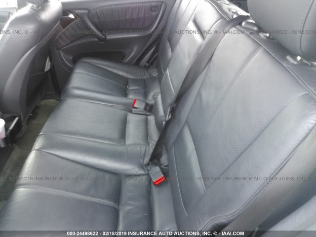 4JGAB54E13A389260 - 2003 MERCEDES-BENZ ML 320 SILVER photo 8