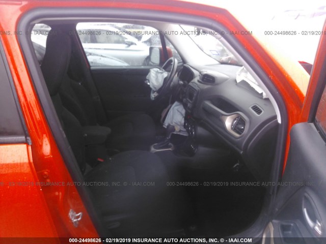 ZACCJABT5FPB38756 - 2015 JEEP RENEGADE LATITUDE ORANGE photo 5