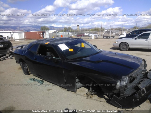 2C3CDYAG2DH507581 - 2013 DODGE CHALLENGER SXT BLACK photo 6