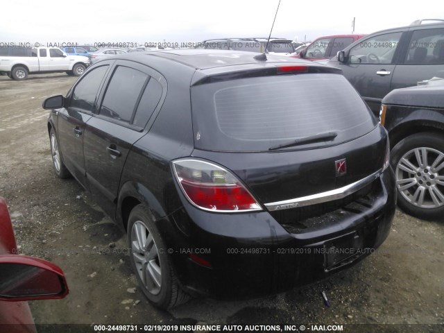 W08AR671285043936 - 2008 SATURN ASTRA XE BLACK photo 3