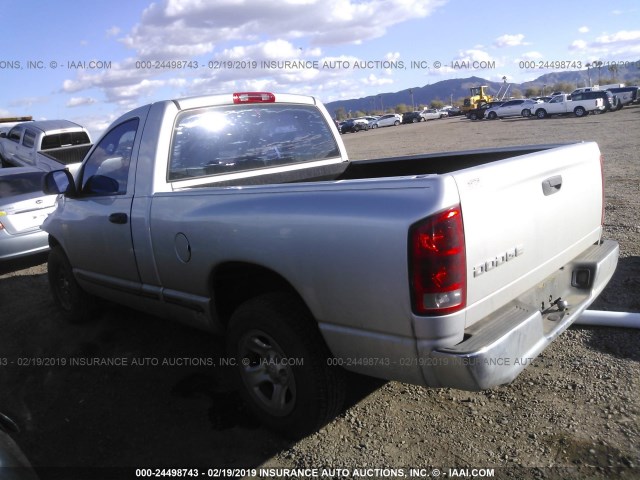 1D7HA16K74J120995 - 2004 DODGE RAM 1500 ST SILVER photo 3