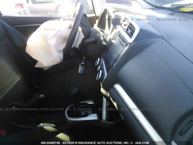 JHMGK5H73GX042959 - 2016 HONDA FIT EX/EXL WHITE photo 5