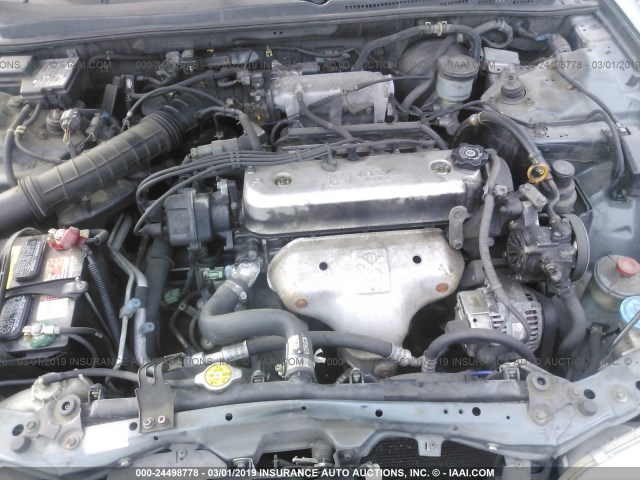 1HGCD5689VA149280 - 1997 HONDA ACCORD VALUE GREEN photo 10