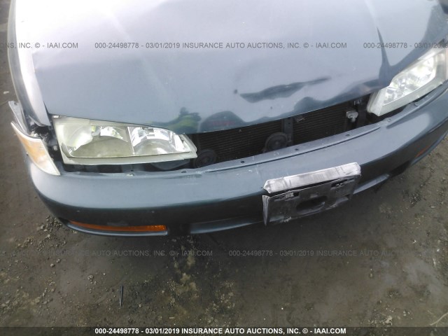 1HGCD5689VA149280 - 1997 HONDA ACCORD VALUE GREEN photo 6