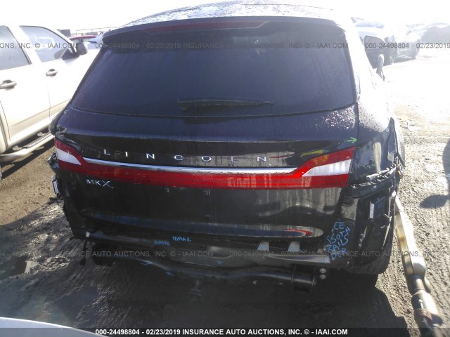 2LMPJ6LRXHBL20235 - 2017 LINCOLN MKX RESERVE BLACK photo 6