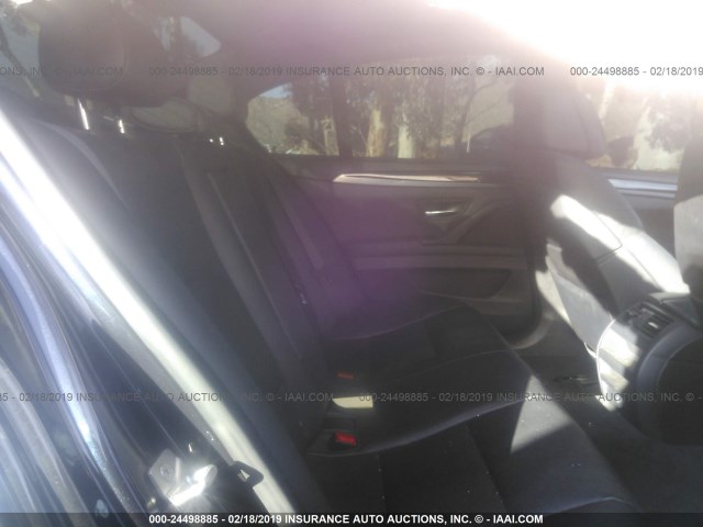 WBAFR9C55CDX78977 - 2012 BMW 550 I BLACK photo 8