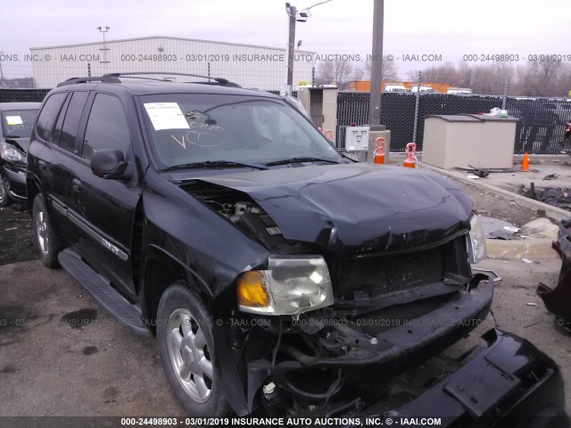 1GKDT13S232283977 - 2003 GMC ENVOY BLACK photo 1