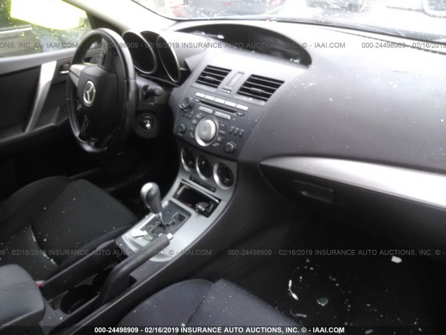 JM1BL1S67A1144289 - 2010 MAZDA 3 S BLUE photo 5