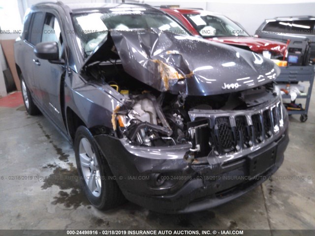 1C4NJDBB7HD105065 - 2017 JEEP COMPASS SPORT GRAY photo 6