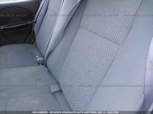 KL1TJ62674B182666 - 2004 CHEVROLET AVEO LS RED photo 8