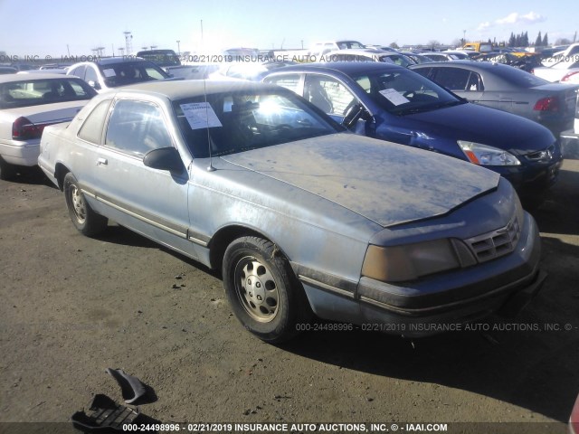 1FABP6047JH215300 - 1988 FORD THUNDERBIRD  BLUE photo 1