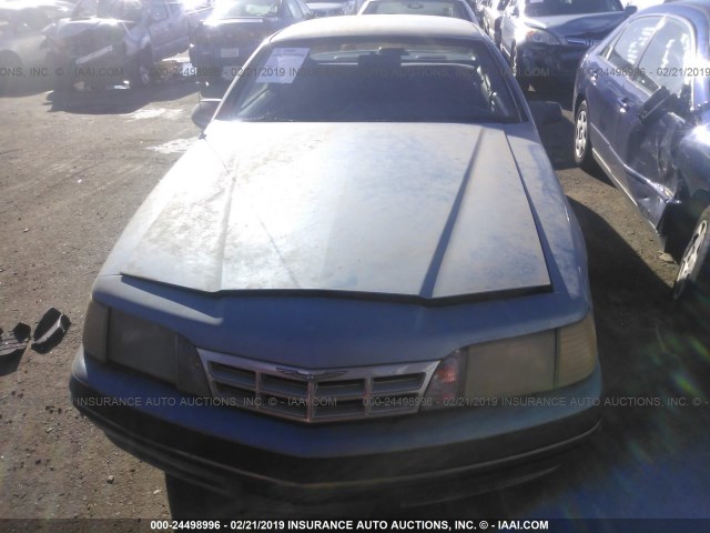 1FABP6047JH215300 - 1988 FORD THUNDERBIRD  BLUE photo 6