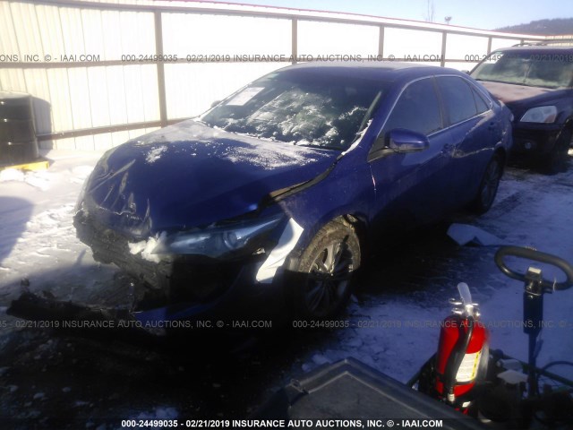 4T1BF1FKXGU530044 - 2016 TOYOTA CAMRY LE/XLE/SE/XSE ლურჯი ფოტო 2