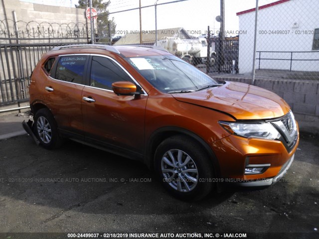 5N1AT2MT6JC803502 - 2018 NISSAN ROGUE S/SL ORANGE photo 1