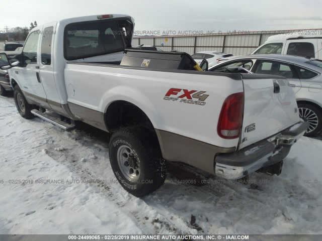 1FTSX31P84EB29971 - 2004 FORD F350 SRW SUPER DUTY WHITE photo 3