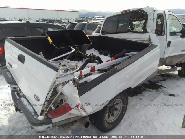 1FTSX31P84EB29971 - 2004 FORD F350 SRW SUPER DUTY WHITE photo 6