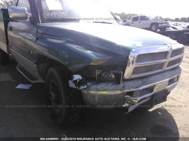 1B7KC26Z6VJ505883 - 1997 DODGE RAM 2500 GREEN photo 6