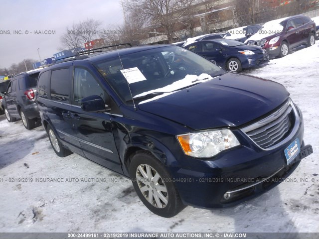2C4RC1BG2FR545162 - 2015 CHRYSLER TOWN & COUNTRY TOURING 蓝色 照片 1