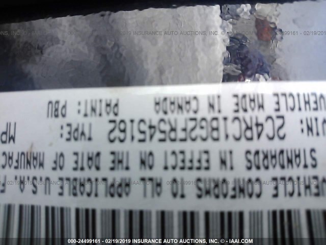 2C4RC1BG2FR545162 - 2015 CHRYSLER TOWN & COUNTRY TOURING 蓝色 照片 9