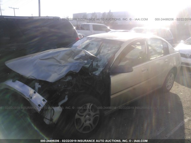 1G8AJ52F45Z135723 - 2005 SATURN ION LEVEL 2 金色 照片 2