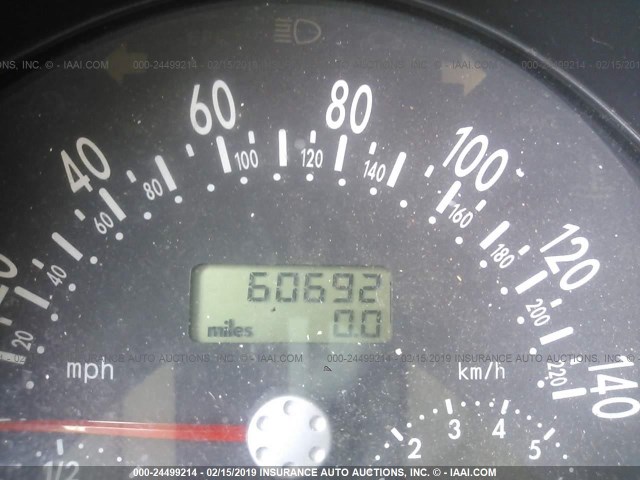 3VWBK21C13M414961 - 2003 VOLKSWAGEN NEW BEETLE GL 蓝色 照片 7