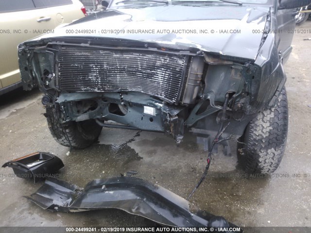 1J4FT68S1XL536887 - 1999 JEEP CHEROKEE SPORT/CLASSIC მწვანე ფოტო 6