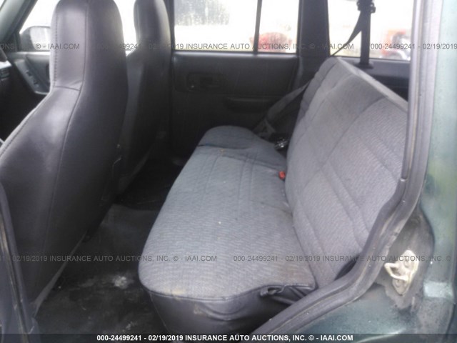 1J4FT68S1XL536887 - 1999 JEEP CHEROKEE SPORT/CLASSIC მწვანე ფოტო 8