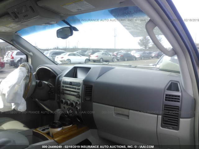 5N3AA08C25N803664 - 2005 INFINITI QX56 GOLD photo 5