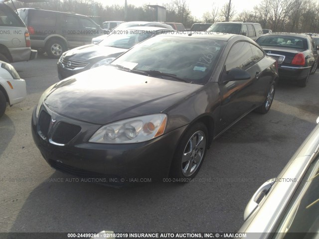 1G2ZH18N774126157 - 2007 PONTIAC G6 GT GRAY photo 2