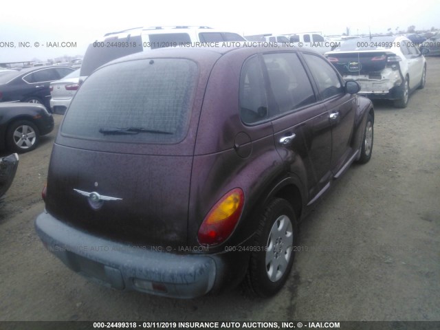 3C4FY48B83T607061 - 2003 CHRYSLER PT CRUISER CLASSIC PURPLE photo 4