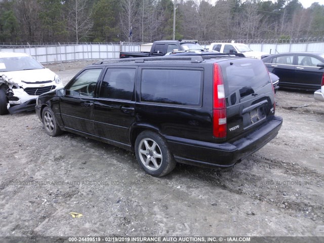 YV1LW61J6Y2716773 - 2000 VOLVO V70 SE BLACK photo 3