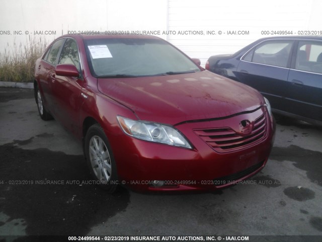 4T1BB46K97U017610 - 2007 TOYOTA CAMRY NEW GENERATION HYBRID RED photo 6