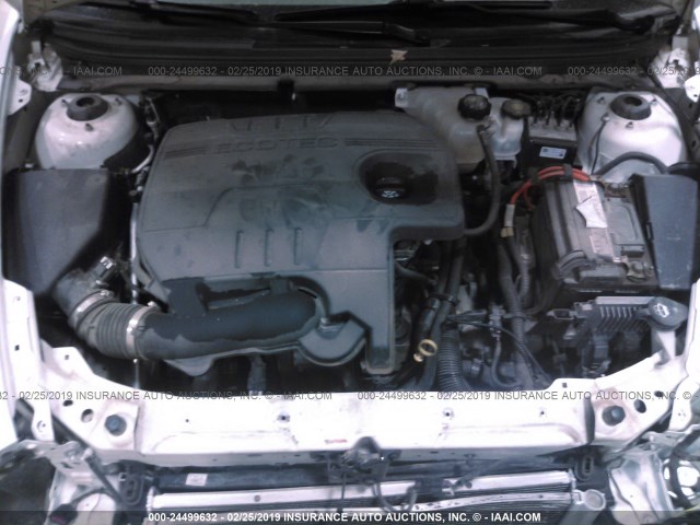 1G1ZC5EUXBF389925 - 2011 CHEVROLET MALIBU 1LT 白色 照片 10