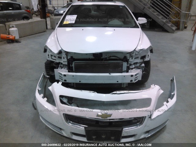 1G1ZC5EUXBF389925 - 2011 CHEVROLET MALIBU 1LT 白色 照片 6