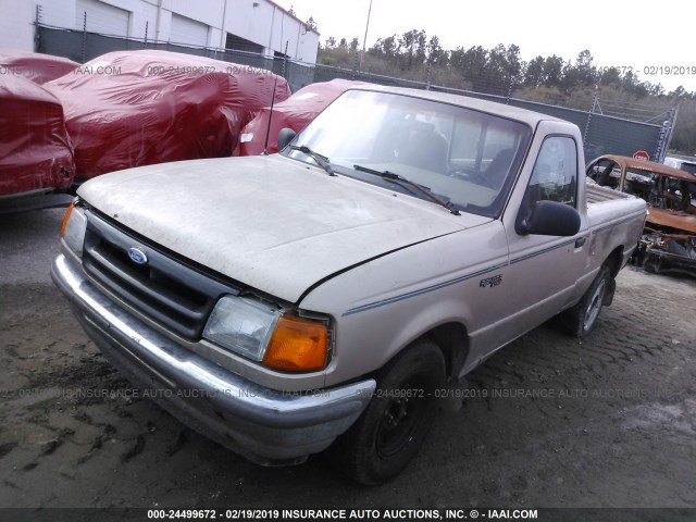 1FTCR10A1RUE81853 - 1994 FORD RANGER GOLD photo 2