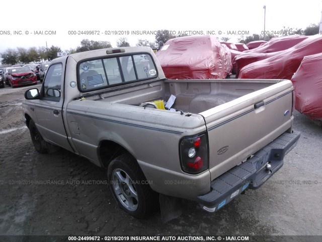 1FTCR10A1RUE81853 - 1994 FORD RANGER GOLD photo 3