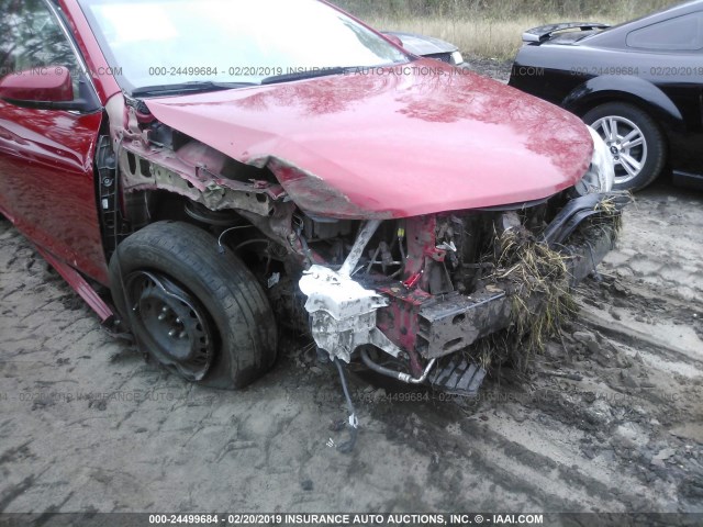 4T4BF1FKXER431002 - 2014 TOYOTA CAMRY L/SE/LE/XLE 红色 照片 6