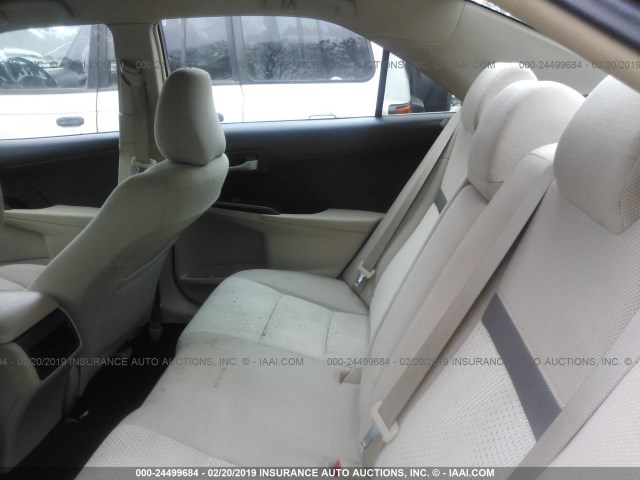 4T4BF1FKXER431002 - 2014 TOYOTA CAMRY L/SE/LE/XLE 红色 照片 8