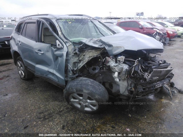 5NMSH13E88H204944 - 2008 HYUNDAI SANTA FE SE/LIMITED GRAY photo 1