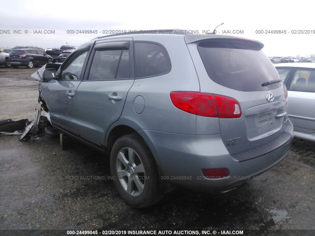 5NMSH13E88H204944 - 2008 HYUNDAI SANTA FE SE/LIMITED GRAY photo 3