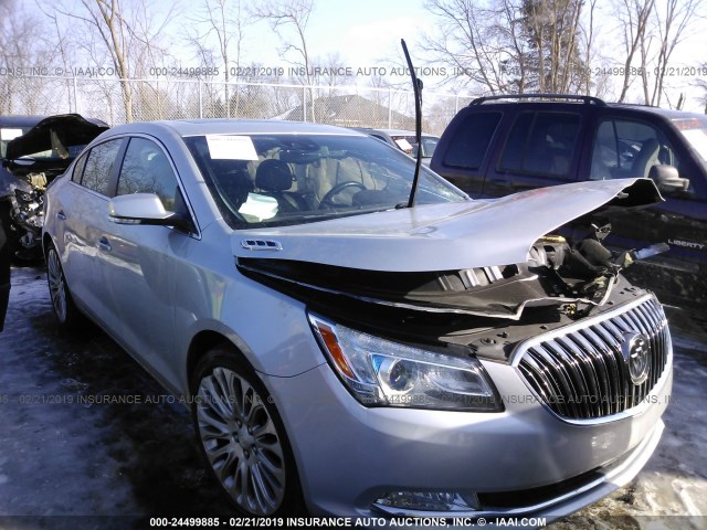 1G4GF5G33EF212997 - 2014 BUICK LACROSSE TOURING SILVER photo 1