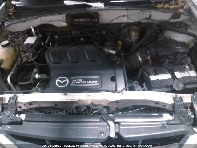 4F2CZ96123KM41208 - 2003 MAZDA TRIBUTE ES 银色 照片 10