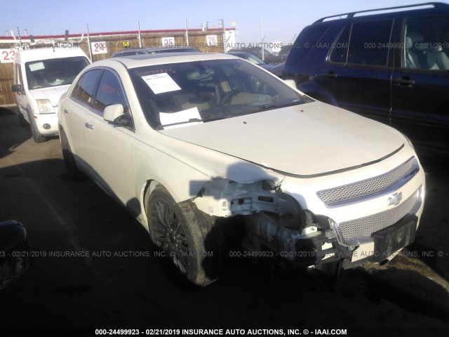 1G1ZE5E7XA4130429 - 2010 CHEVROLET MALIBU LTZ WHITE photo 1