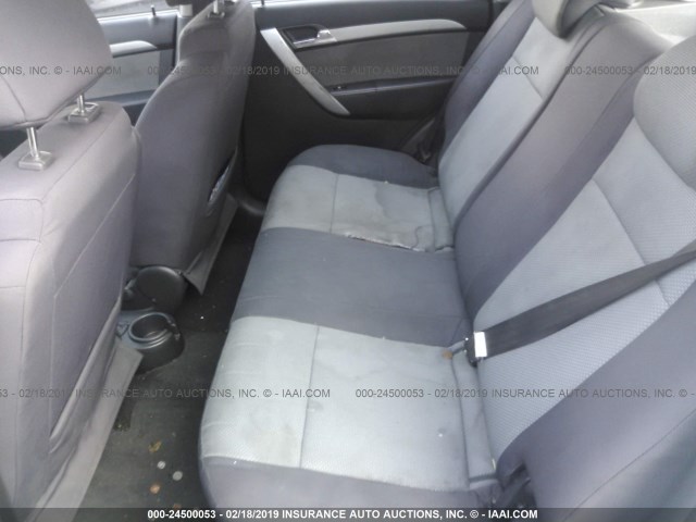 KL1TD6DE7AB113788 - 2010 CHEVROLET AVEO LS/LT ვერცხლისფერი ფოტო 8
