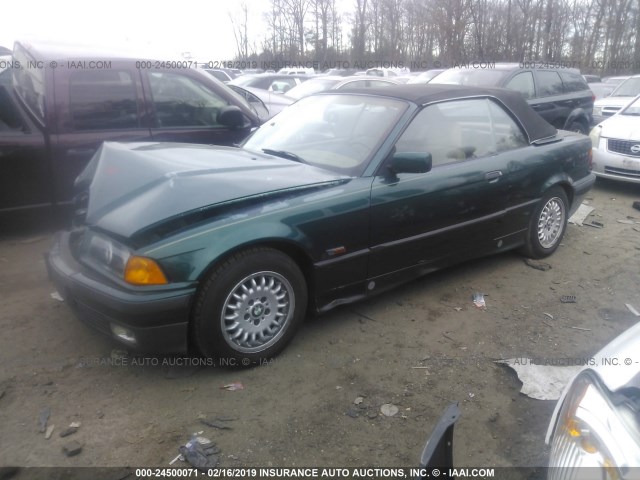 WBABK5321SEC85777 - 1995 BMW 318 IC GREEN photo 2