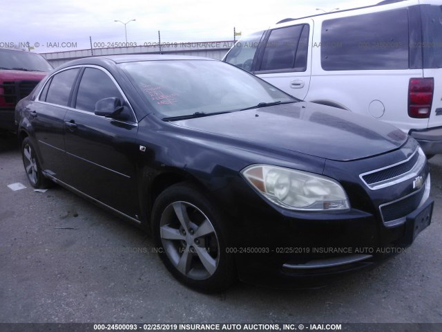 1G1ZH57B38F243758 - 2008 CHEVROLET MALIBU 1LT 黑色 照片 1