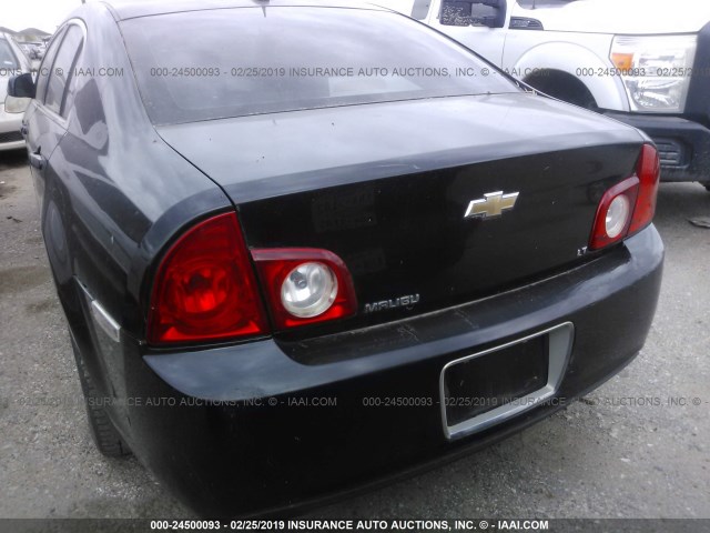 1G1ZH57B38F243758 - 2008 CHEVROLET MALIBU 1LT 黑色 照片 6