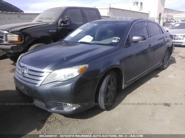 4T1BK3DB0BU427671 - 2011 TOYOTA AVALON LIMITED GRAY photo 2