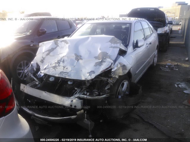 JTHBD192520058288 - 2002 LEXUS IS 300 SILVER photo 6