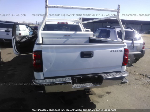 1GCNCPEH8FZ170499 - 2015 CHEVROLET SILVERADO C1500 WHITE photo 8